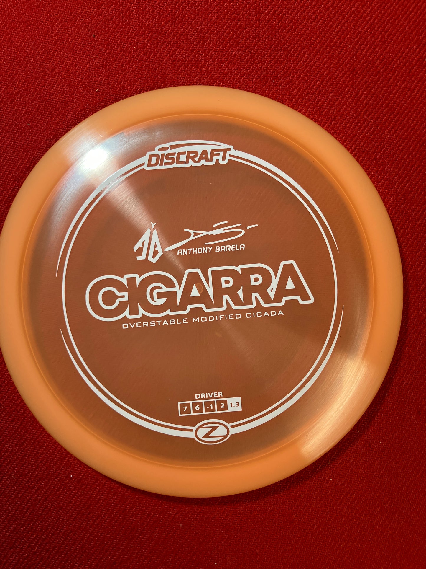 Z Cigarra - Stock Stamp Anthony Barela Signature edition