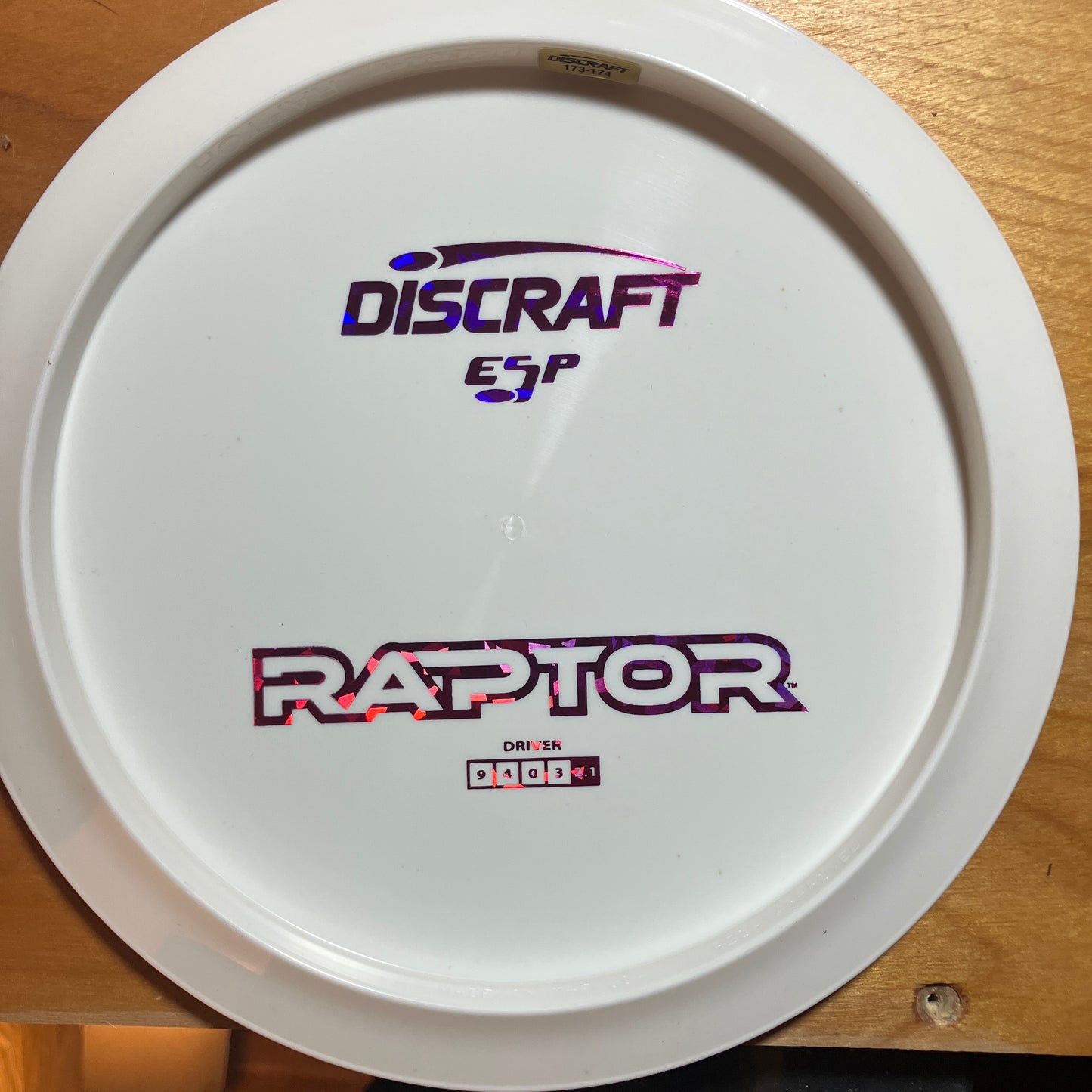 **NEW** White ESP Raptor -- 2025 Fish Tour Fundraiser