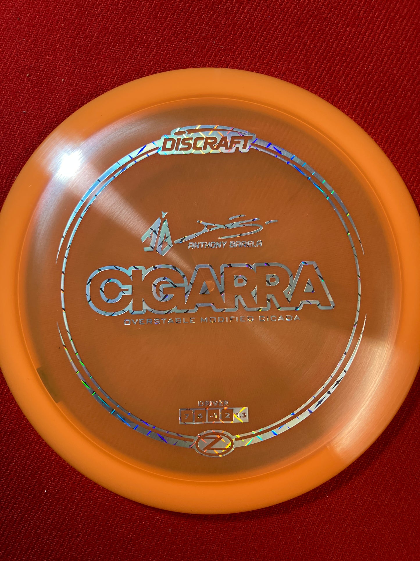 Z Cigarra - Stock Stamp Anthony Barela Signature edition