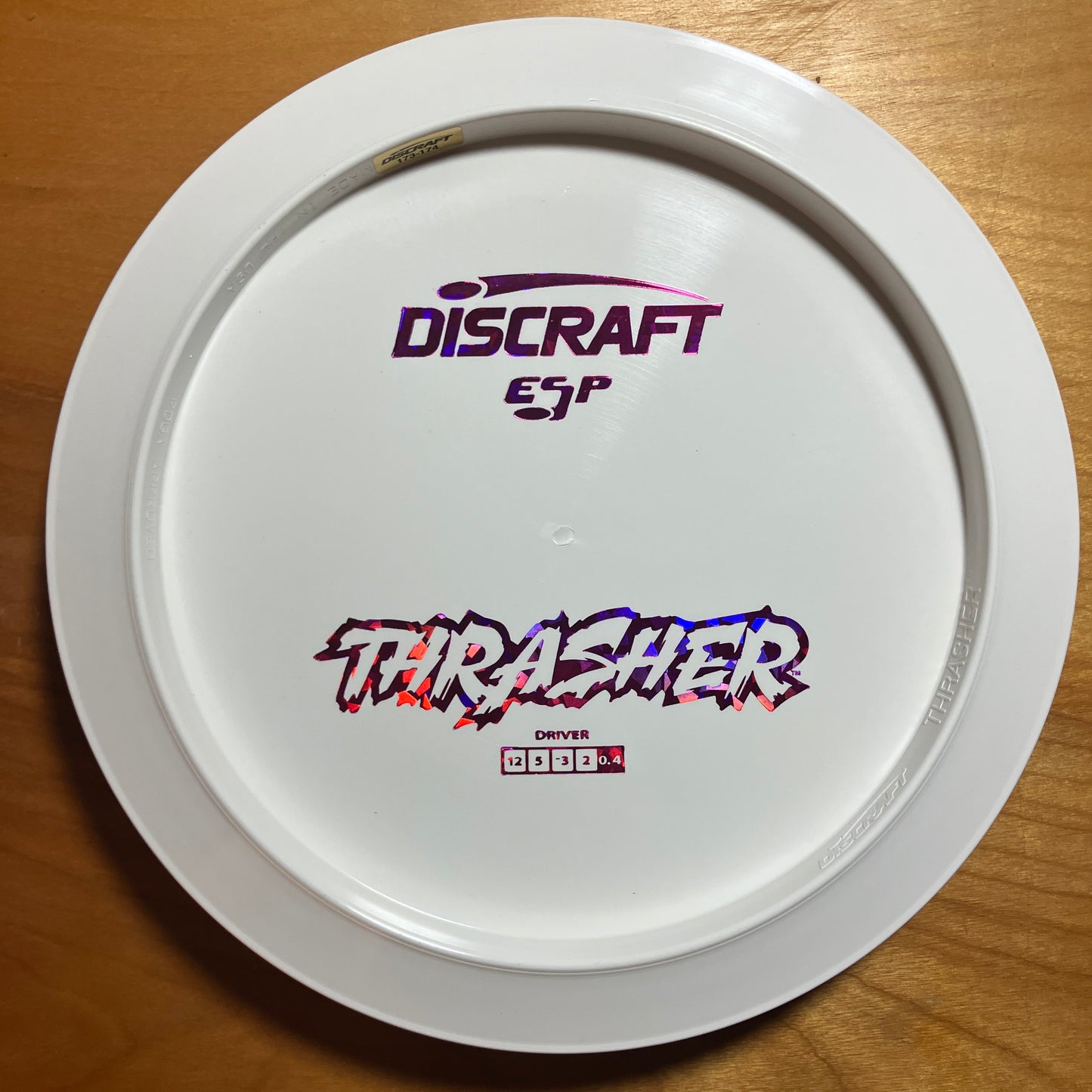 **NEW** White ESP Thrasher -- 2025 Fish Tour Fundraiser