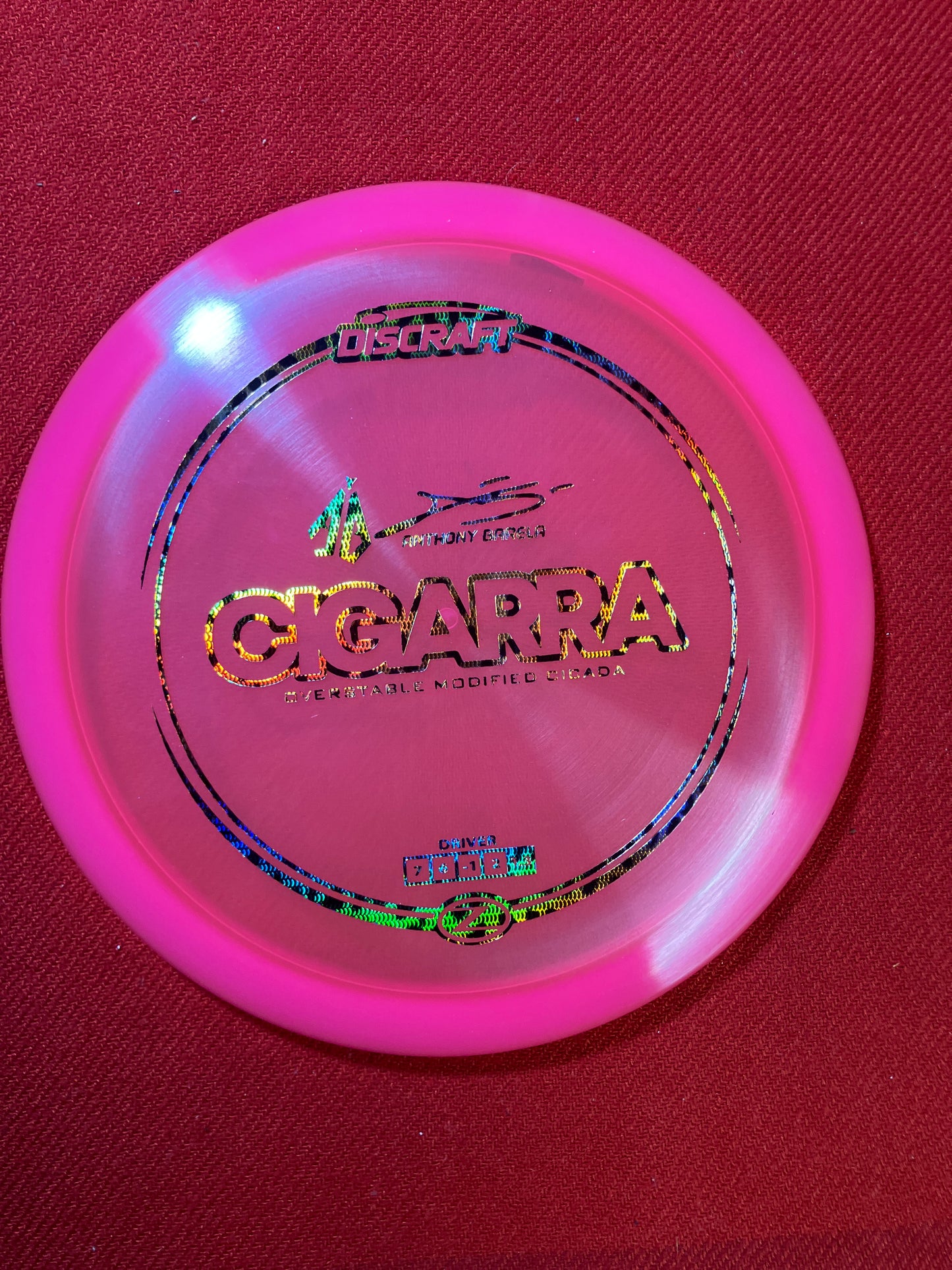 Z Cigarra - Stock Stamp Anthony Barela Signature edition